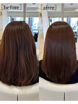 アッシュ 西荻窪店(Ash) 髪質改善カラーBEFORE&AFTER