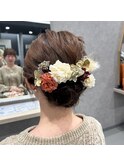 卒業式ヘアアレンジ
