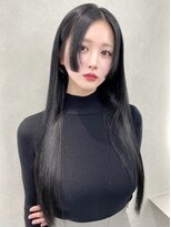 オニキス(ONYX)&nbsp;C32ダメージゼロ髪質改善トリートメント姫カットブルーブラック