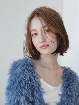 エースハバナ 渋谷(1 HAVANA) チョコグレージュ/20代30代大人かわいい/ミディアムレイヤー