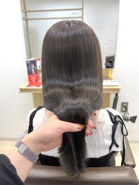 トッカ ヘアアンドトリートメント 仙台店(tocca) 艶カラー☆オリーブベージュ