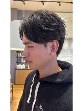 サラ ビューティ サイト 春日(SARA Beauty sight) 【松尾が作る】【福岡春日】【メンズ】フェザーパーマ