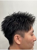【リアルお客様スタイル】黒髪刈り上げベリショ