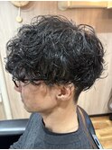 スパイラルパーマ