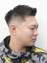 アストロ(ASTRO)&nbsp;ハイフェードショート × 束感スタイル