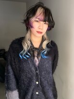 キオク(KIOX)&nbsp;裾カラー/デザインカラー/ハイトーン/ブリーチ/名古屋/栄