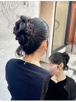 デコヘアー キートス(DECO HAIR kiitos)&nbsp;韓国風シニヨン