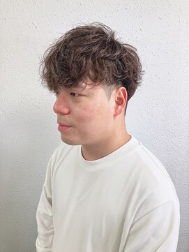 ジェナ(Jena) メンズショートマッシュツーブロックパーマ