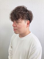 ジェナ(Jena) メンズショートマッシュツーブロックパーマ