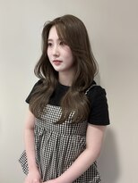 アクシス ナゴヤ(AXIS NAGOYA)&nbsp;ミルクティーブロンド/ダークブルー/デジタルパーマ/名古屋駅