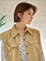 ピークアブー アヴェダ アトレ恵比寿(PEEK-A-BOO AVEDA)&nbsp;大人可愛い20代30代40代ボブショート大人前髪透明感カラー