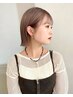 【色も髪質も妥協したくない方へ】カット+透明感カラー＋艶髪オッジオットTR