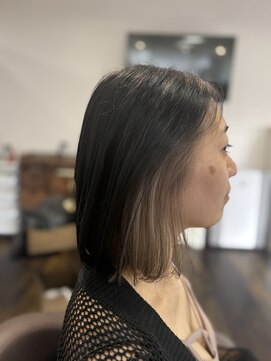 ライオンハート 長命ケ丘店(Lion Heart) ボブ インナーカラー
