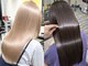アフューズバイストゥー(Vfuse by StueW)の写真/髪の状態や理想の質感に合わせて丁寧に施術し、髪を内部からしっかりと補修する髪質改善トリートメント◎