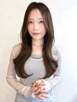トゥルーズ 梅田店(TLUUS)&nbsp;【TLUUSデザインカラーグレージュハッシュカット】