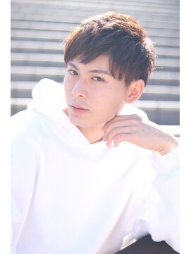 ソイクフ(SOY KUFU) 【soy-kufu】MEN’SHAIRマッシュパーマアッシュブラック