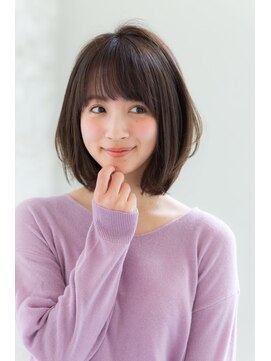 ジョエミバイアンアミ(joemi by Un ami) joemi 無造作カールボブディくびれセミディ 花野