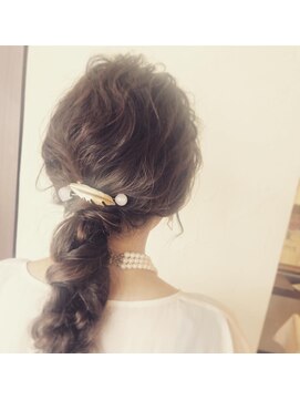 アリーナ 緑が丘店(arena) 波巻き編みおろしアレンジ