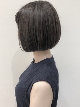 ネイヴィル オモテサンドウ(navile omotesando) ☆ブリーチなしグレージュワンカール☆