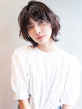 ラフィス ヘアー エイル 京橋店(La fith hair ail) 【La fith】 ナチュラルマッシュウルフ×パーマ