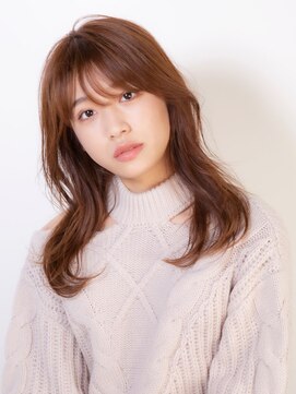 トニーアンドガイ 青山店(TONI & GUY) オレンジブラウン×セミロング