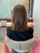 マーリャヘアー(mallia hair) くびれ外ハネセミロング☆彡