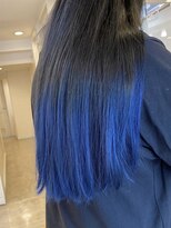 モリオ フロム ロンドン 大宮2号店(morio from London)&nbsp;【なかじま ひびき】ディープブルーグラデーションカラー