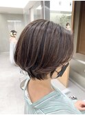 ショート×立体ハイライト 文京区/茗荷谷/ショートヘア/カット