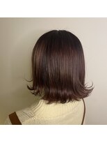 サラジュ 川西店(SARAJU)&nbsp;チョコブラウン・外ハネボブ