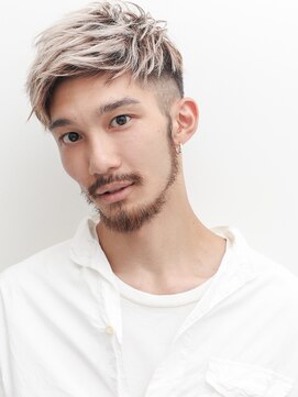 ルックグッドストア(LOOK GOOD STORE) アッシュブラックマッシュパーマウルフ波巻きカルマパーマ 234