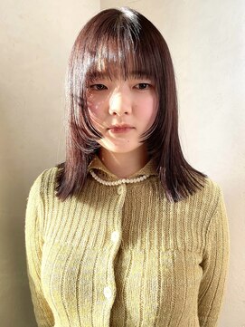 ミニ(mini) 切りっぱなしデザインカット