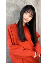 ユアーズ 青葉台店(youres)&nbsp;髪質改善で作る美髪改善　ツヤ髪ストレート　前髪カット　Aujua