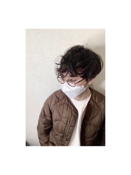 髪といろいろ men'sくせ毛風パーマ