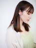 【顔型診断付き】カット+デザインハイライト+カラ-+2STEPトリ-トメント¥15480