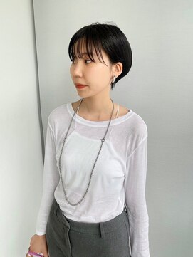 ガリカ 博多(Gallica) 【石河安奈】マッシュショート/丸みショート/地毛風カラー