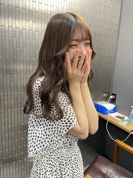 ファラモ 表参道店(FALAMO) #可愛い#ベージュカラー#wカラー#ブリーチカラー