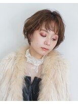 エルサロン 大阪店(ELLE salon)&nbsp;ミニボブ×シースルーバング