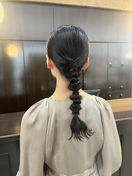 アールトゥーヘアー(art To Hair) 編みおろし/お呼ばれヘア/ヘアセット