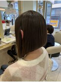 40代50代60代 ハリウッド女優風 前下がりワンレンボブ