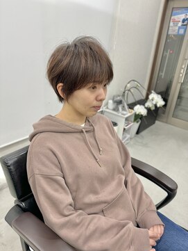 エルエスヘアー(LS HAIR) 【片山陽基】ボーイッシュ過ぎない中性的なマッシュショート