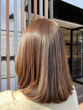 ミラートーク(MIRROR TALK) オレンジブラウン