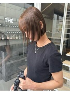 ロイリー バイ ローウェ 立川(Loely by Louwe) 立川/髪質改善/インナーカラー/ブリーチ/ボブ/ショート._.