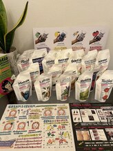 一人一人の髪質やお悩みに向き合い、お客さまと一緒にキレイを創る！　　　　　　店販商品すべて10％ＯＦＦ