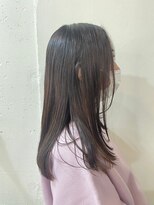 ヴァージ(Verge)&nbsp;レイヤーカット/ウェーブパーマ/前髪/こなれミディ[代官山駅]