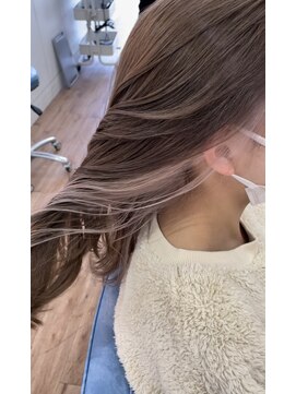 フク ヘアーワークス バイ フェニーチェ(fuku hair works by FENICE) インナーカラー