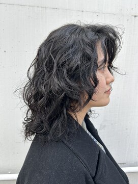 グラムヘアデザイン(g. hair design) 《 似合わせスウィングパーマ** 》