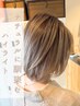 【ナチュラルハイライト☆】ケアブリーチハイライト＋カット ￥12,650～