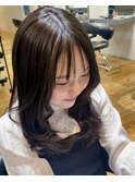透明感ダークトーンカラー