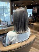 透明感抜群ラベンダーグレージュ