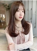 ☆イメチェンホワイトブロンド外ハネボブ美髪ワイドバング